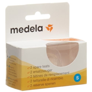 Medela Ersatzsauger 2 штуки mit schwachem Fluss Grosse S