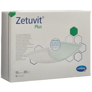 Zetuvit Plus Absorptionsverband 15x20см 10 штук