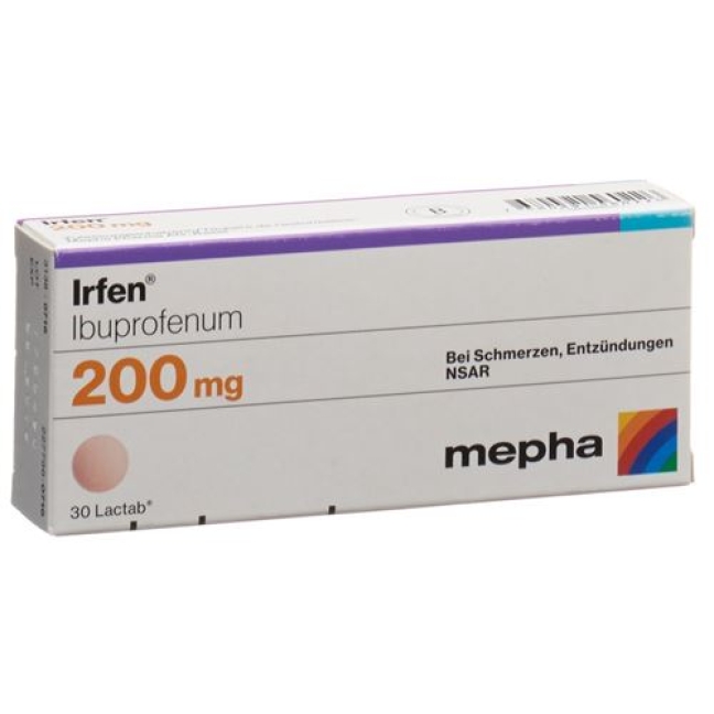 Irfen 200 mg 30 Lactabs