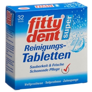 Fittydent Super Reinigungstabletten 32 штуки