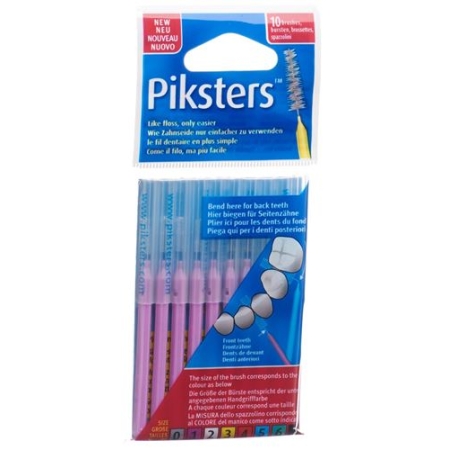 Piksters Interdentalburstchen размер 1 10 штук