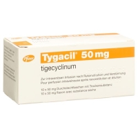 Tygacil 50 mg 10 Durchstechflaschen