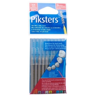 Piksters Interdentalburstchen размер 0 10 штук