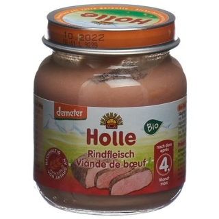 Holle Rindfleisch 4m Bio Glas 125г