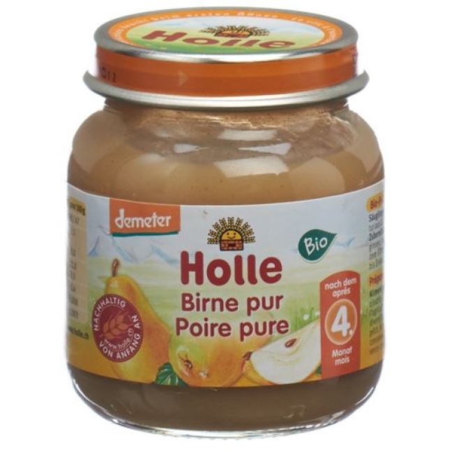 Holle Birne Pur nach 4 Monaten 125 g