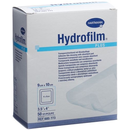 Hydrofilm Plus Wundverband Film 9x10см Steril 50 штук