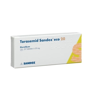 Torasemid Sandoz ECO 20 mg 100 tablets