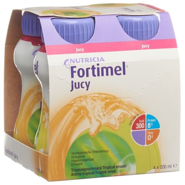 FORTIMEL JUCY TROPICAL 4 FL