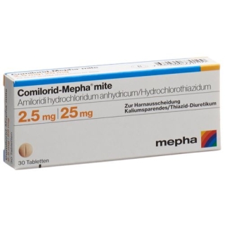 Comilorid Mepha Mite 2.5/25 30 tablets