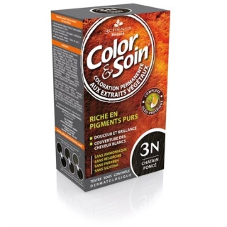 Color Et Soin Coloration Chatain Fonce 3n 135мл