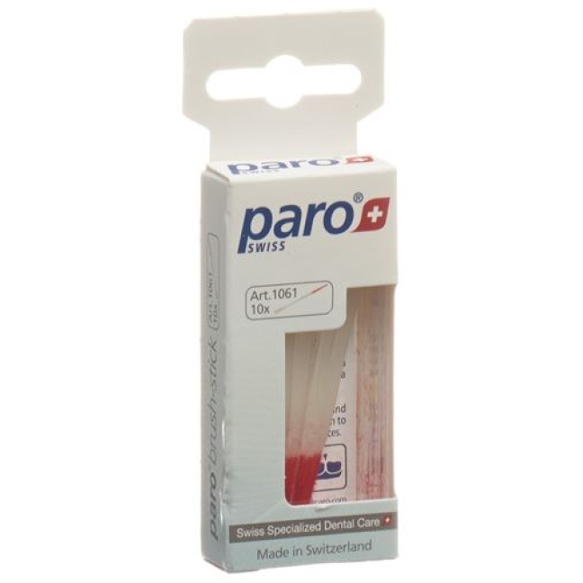 Paro Brush Sticks Kunst-Zahnstocher 10 штук