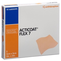 Acticoat Flex 7 повязка для ран 5x5см 5 штук Acticoat Flex 7 повязка для ран 5x5см 5 штук