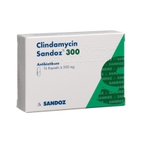 Clindamycin Sandoz 300 mg 16 Kaps Clindamycin Sandoz 300 mg 16 Kaps