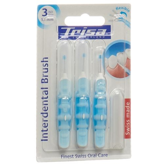 Trisa Interdental Brush 3.0мм Flexible 3 штуки