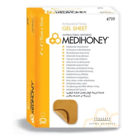 MEDIHONEY GEL SHEET 10X10CM