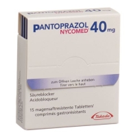Пантопразол Никомед 40 мг 15 таблеток Пантопразол Никомед 40 мг 15 таблеток