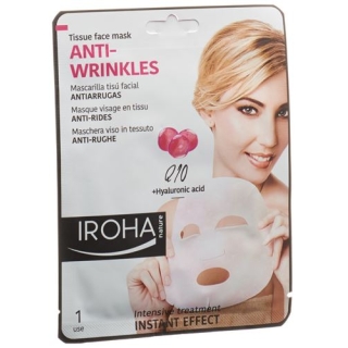 Iroha Maske Q10/collagen/soy