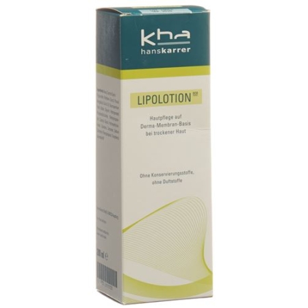 Hans Karrer Eco Lipolotion в тюбике 200мл