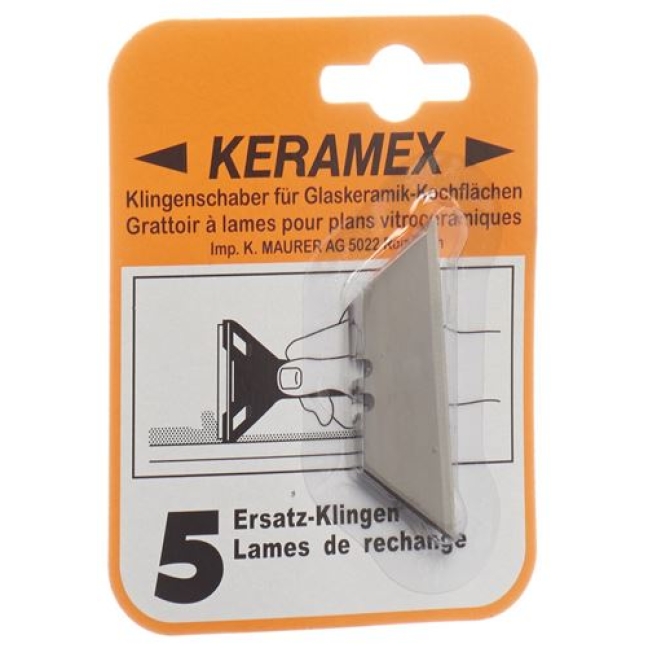 KERAMEX ERSATZKLINGEN 5 STK