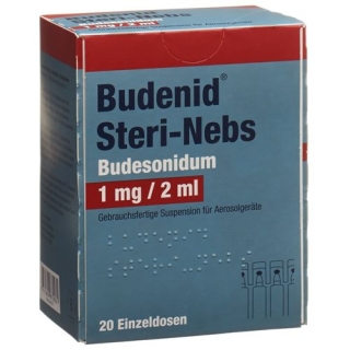 Буденид Стери Небс 1 мг/2 мл 20х2 мл суспензия для ингалятора