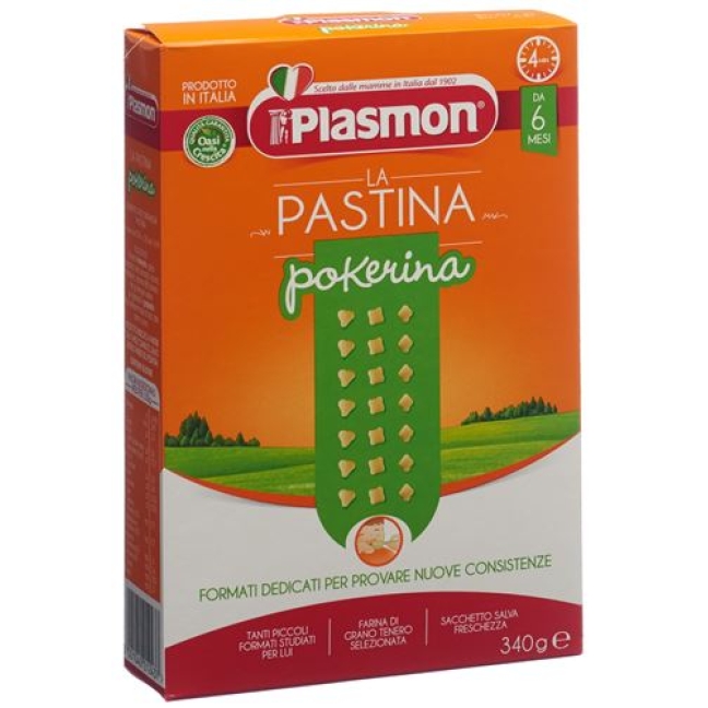 Plasmon Pastina Pokerina 340г