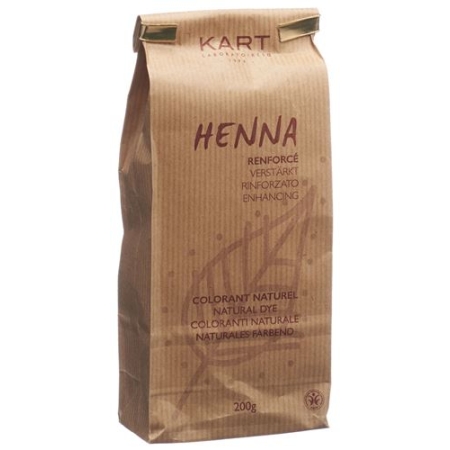 Kart Henna Pulver Verstarkt Sachet 200г