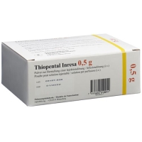 THIOPENTAL INRESA 0.5 G THIOPENTAL INRESA 0.5 G