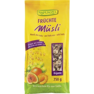 RAPUNZEL FRUCHT MUESLI