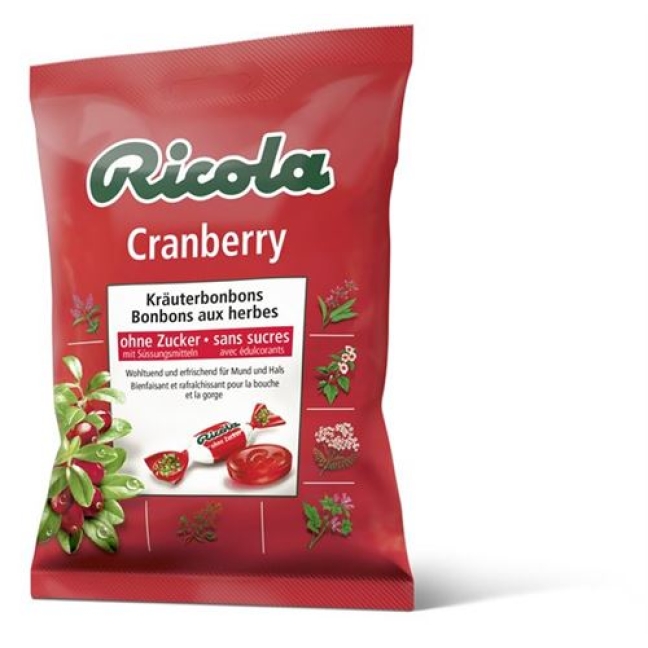 RICOLA CRANBERRY BONBON OZ