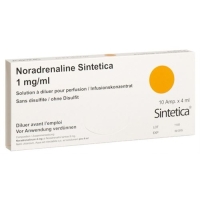 NORADRENALIN SI 4MG O DISULF