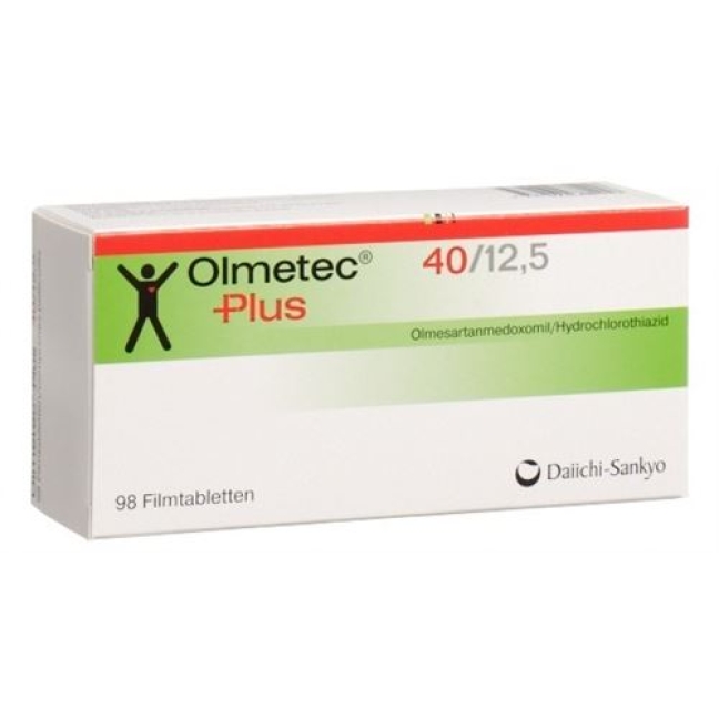 Olmetec Plus 40/12.5 98 filmtablets