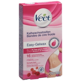 Veet Kaltwachsstreifen Achseln Bikini 16 штук