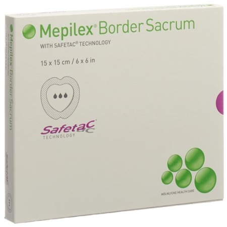 Mepilex Border Schaumverband 15x15см Sacrum 5 штук