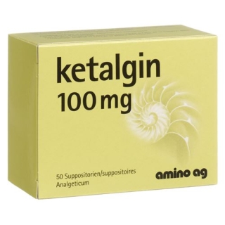 Ketalgin 100 mg 50 Zaepfchen 