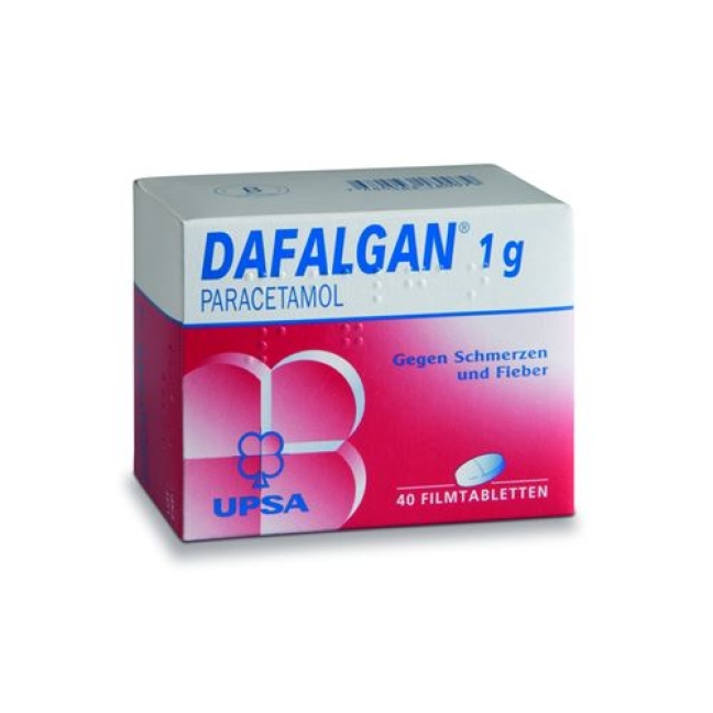 Dafalgan 1 g 40 filmtablets