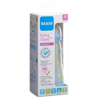 MAM Anti-Colic Schoppenflasche 260мл Boy