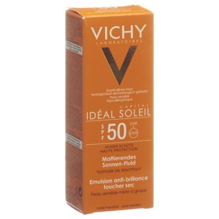 Vichy Capital Soleil Fluid LSF 50 Dry Touch 50мл