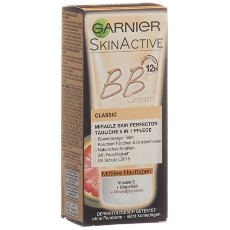 Garnier B.B. крем Classic Miracle Skin Perfector mittlere Haut 50мл