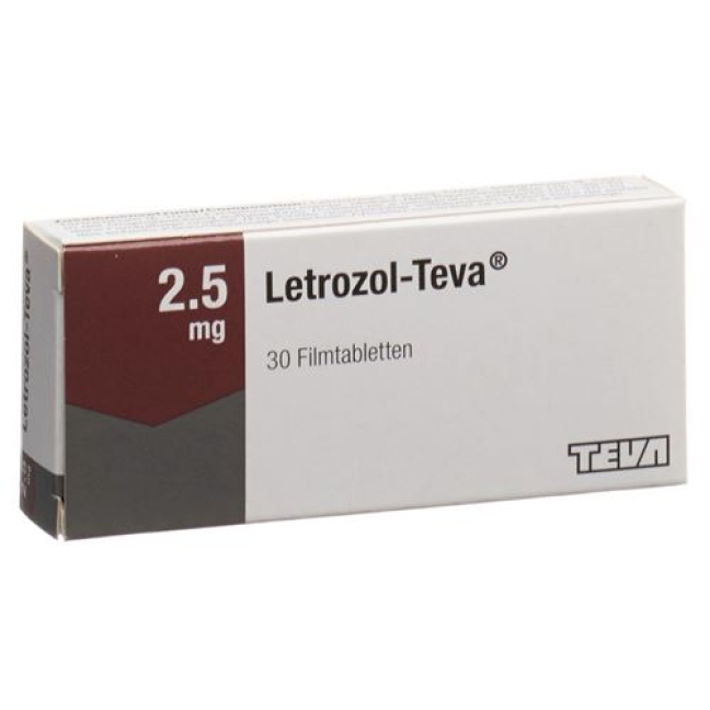 Letrozol Teva 2.5 mg 100 filmtablets