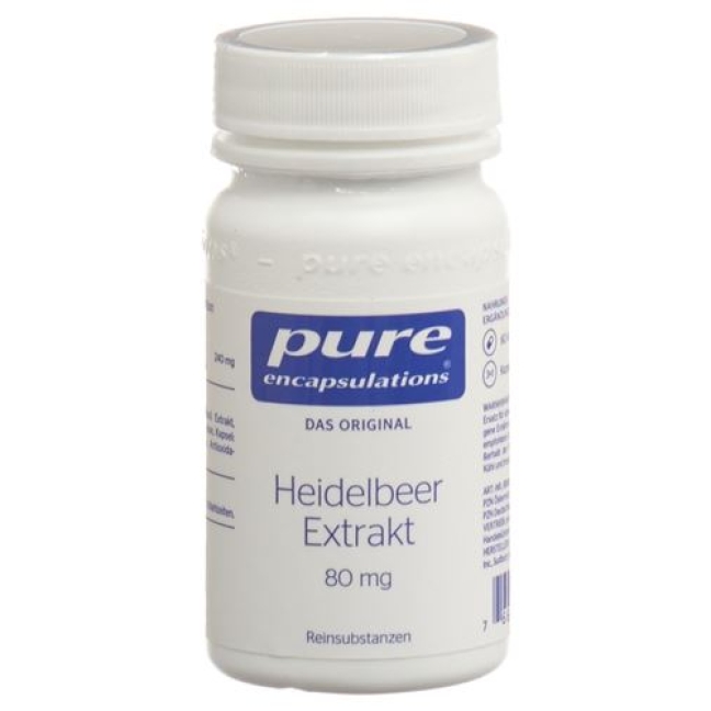 PURE HEIDELBEER EXTRAKT 80MG