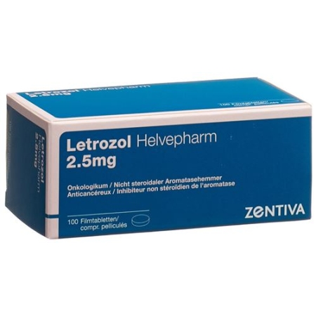 Letrozol Helvepharm 2.5 mg 100 filmtablets