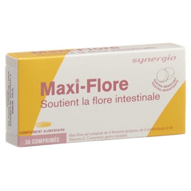 Maxi Flore Equilibre Flore в таблетках, 30 штук