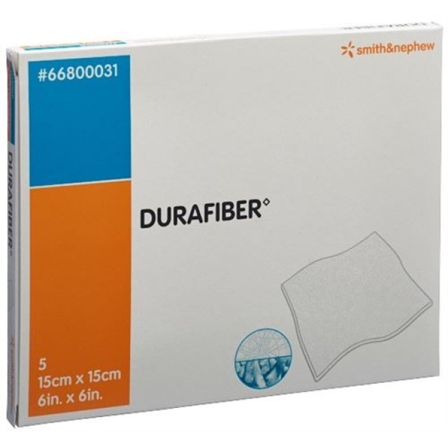 DURAFIBER WUNDAUFLAGE 15X15CM