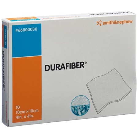 Durafiber Wundauflage 10x10см Steril 10 штук