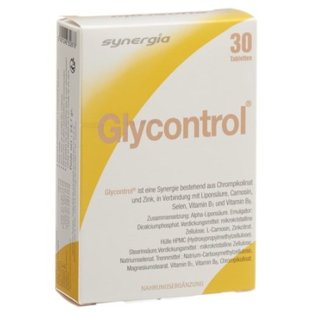 Glycontrol в таблетках, 30 штук