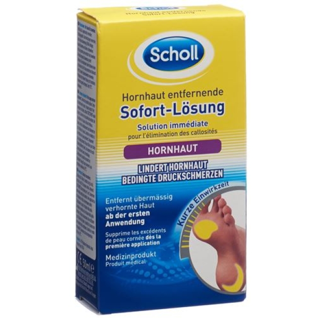 Scholl Hornhaut Entfernende Sofort-Losung 50мл