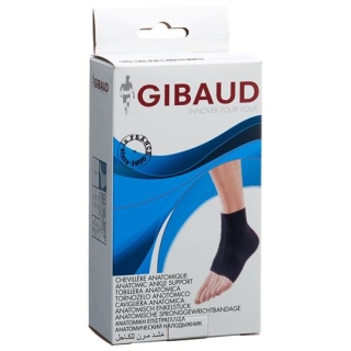 Gibaud Sprunggelenkbandage Anat L 25-28см schwarz