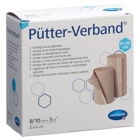 Puetter Verband 8/10смx5m 2 штуки