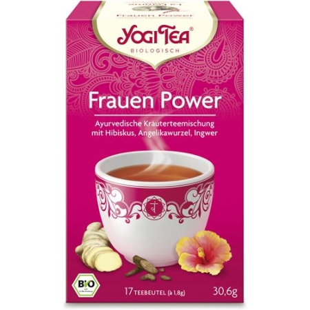 YOGI TEE FRAUEN POWER