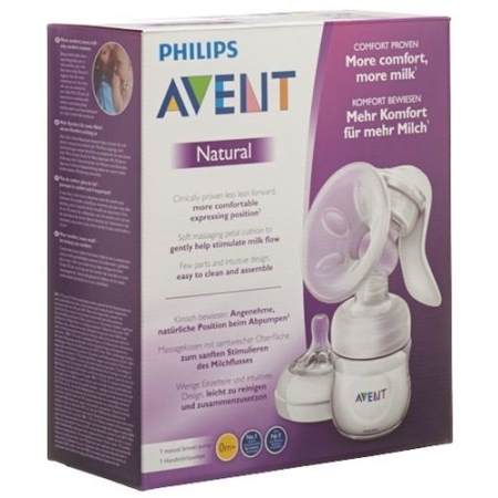 Avent Philips Handmilchpumpe Komfort Natural